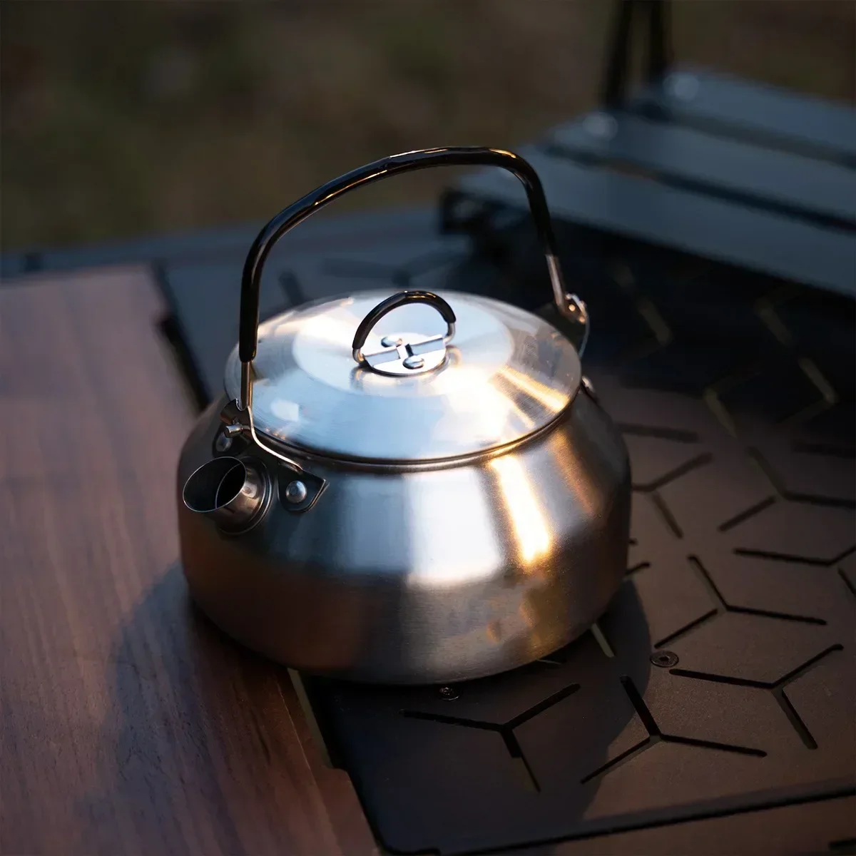 Coffee Equipment Travel Bag - غلاية من الفولاذ المقاوم للصدأ 0.8L