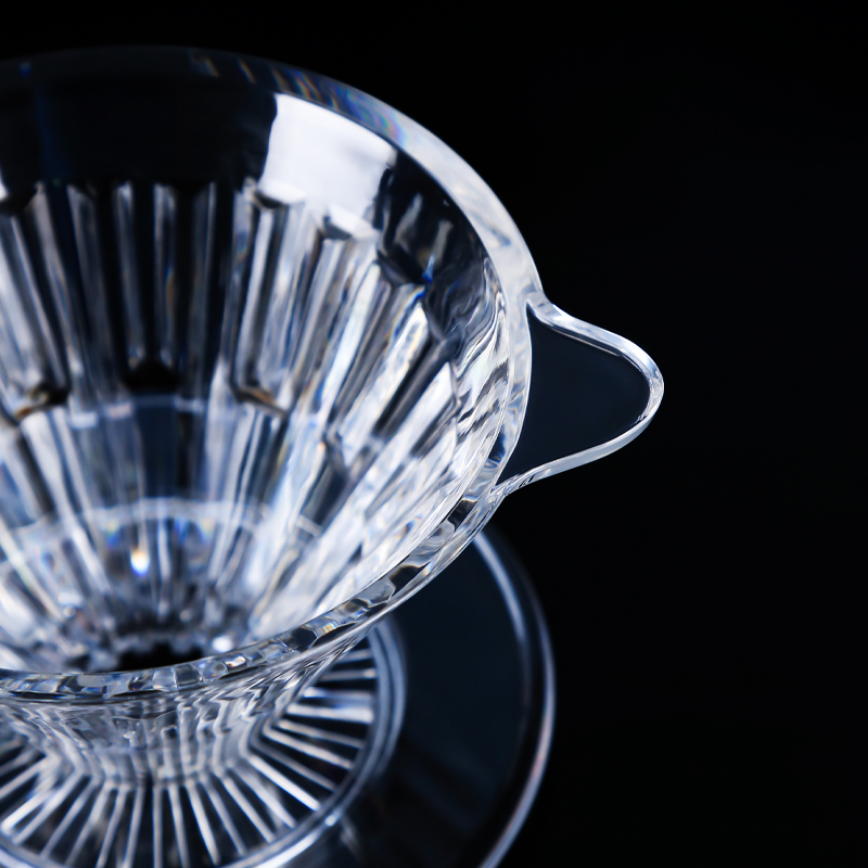 Coffee Equipment V60 - منقط عين كريستال 1-4 أكواب من