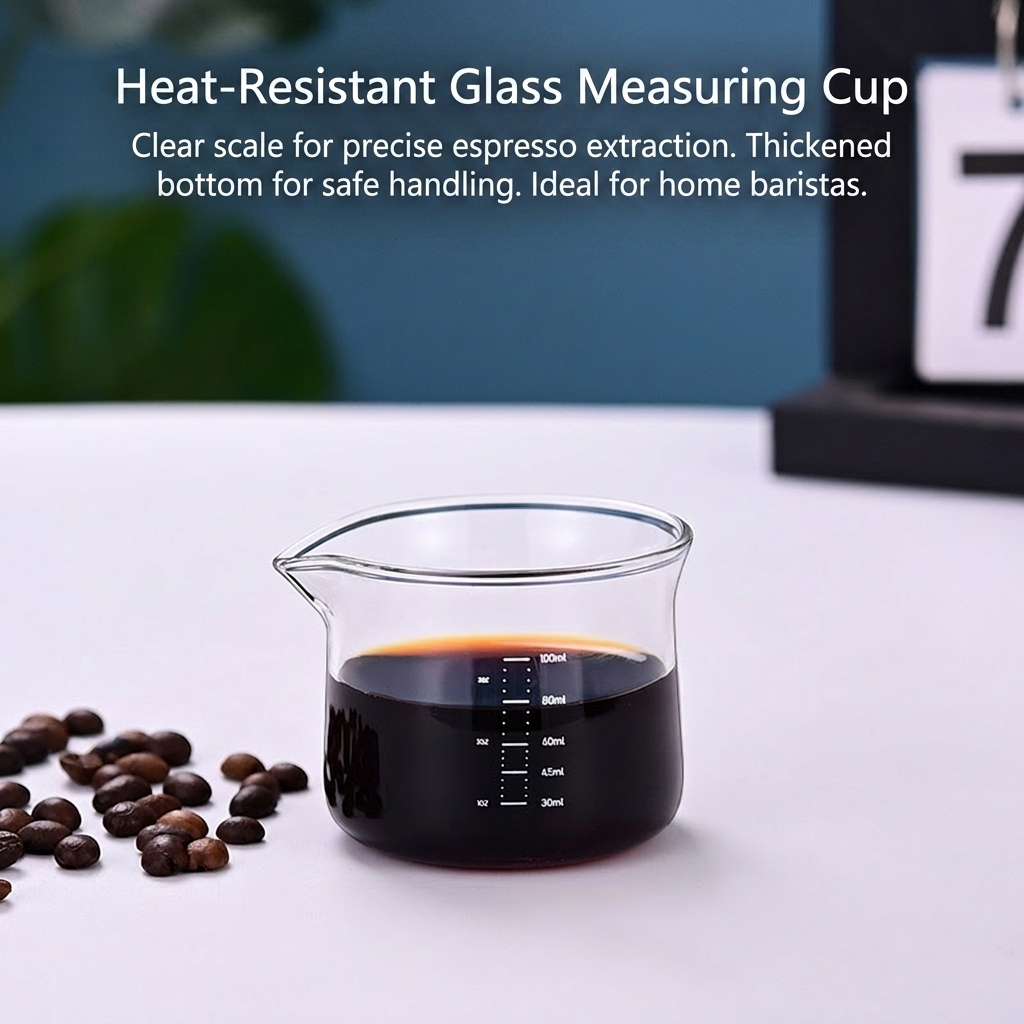كوب قياس للإسبريسو من الزجاج ا - مراجعة Espresso Shot Glass وسعره