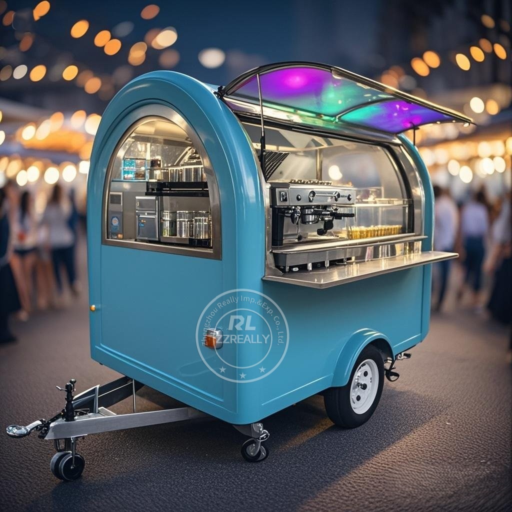 امتياز الغذاء شاحنة مقطورة الآ - مراجعة Coffee Equipment Stores وسعره