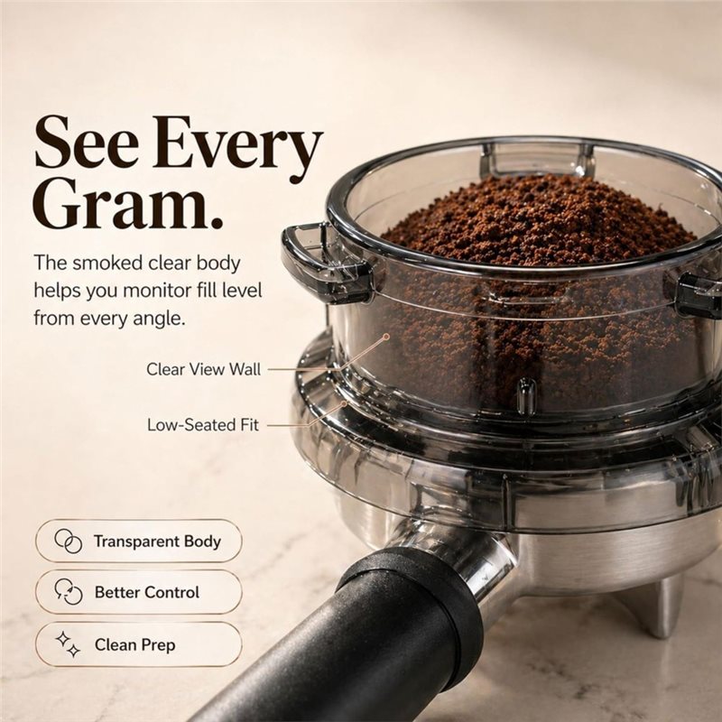 A65T-Twist-Lock Portafilter Do - مراجعة Breville Espresso Barista Touch وسعره