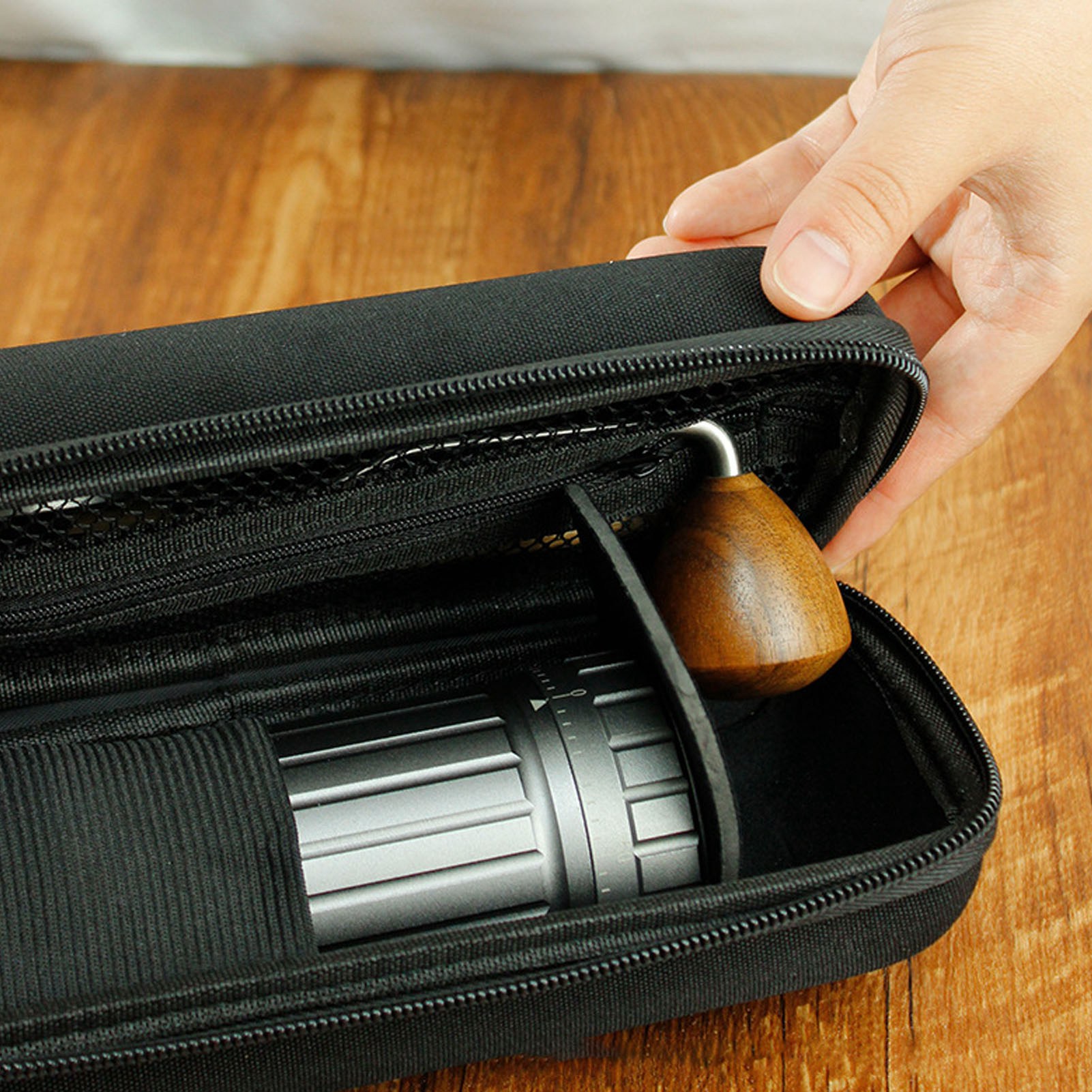حقيبة مطحنة القهوة، حقيبة مطحن - مراجعة Coffee Equipment Travel Bag وسعره
