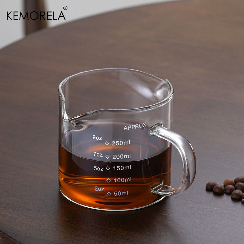 75/150 مللي كوب قياس زجاجي مع  - مراجعة Espresso Shot Glass وسعره