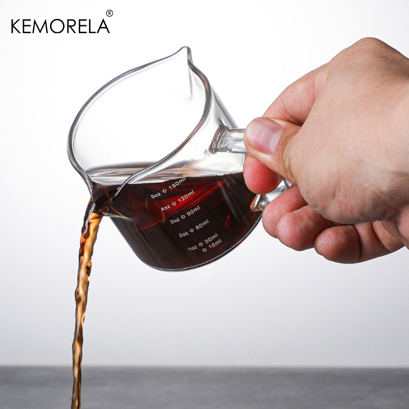 75/150 مللي كوب قياس زجاجي مع  - مراجعة Espresso Shot Glass وسعره