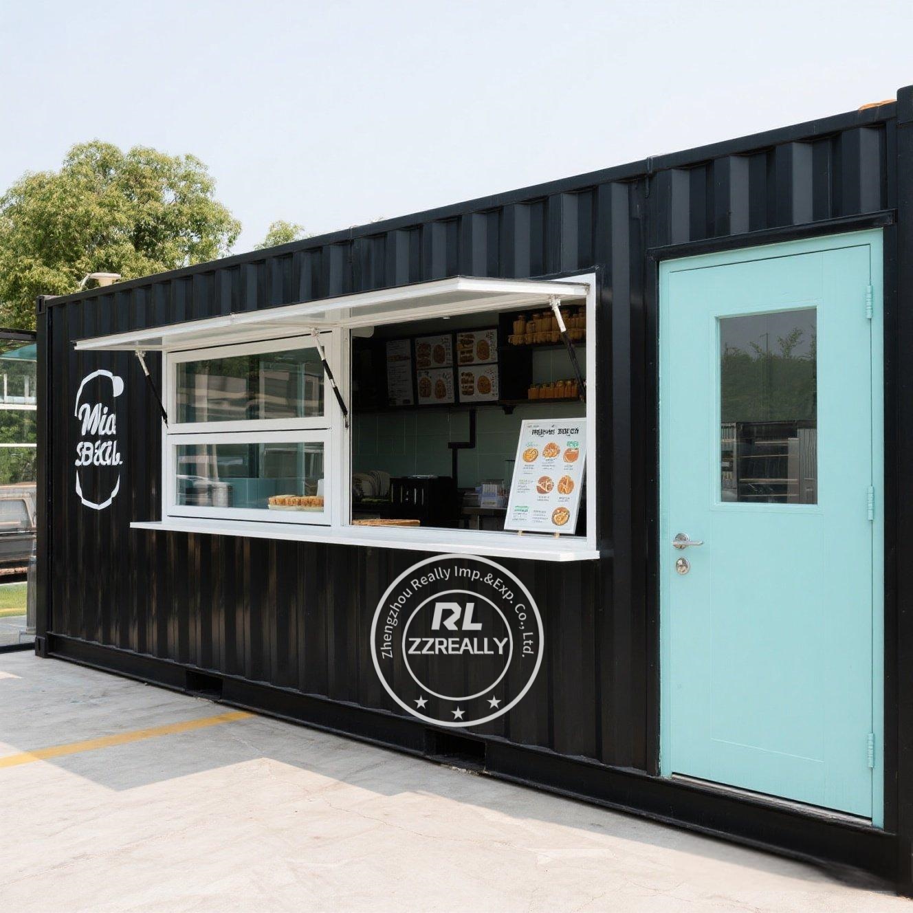 مقهى حاوية جديدة مع مطبخ مجهز  - مراجعة Coffee Equipment Stores وسعره
